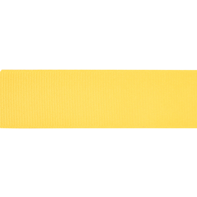2 1/4" Textured Grosgrain Ribbon | Maize (650) | 50 Yard Roll