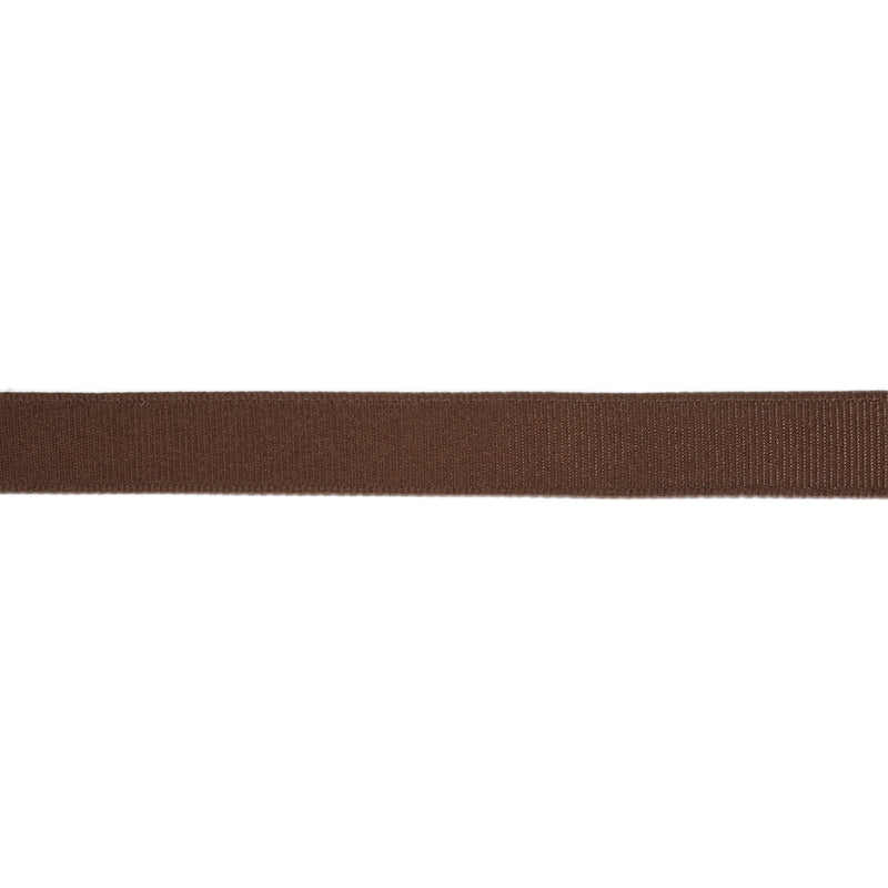 5/8" Textured Grosgrain Ribbon | Brown (850) | 100 Yard Roll