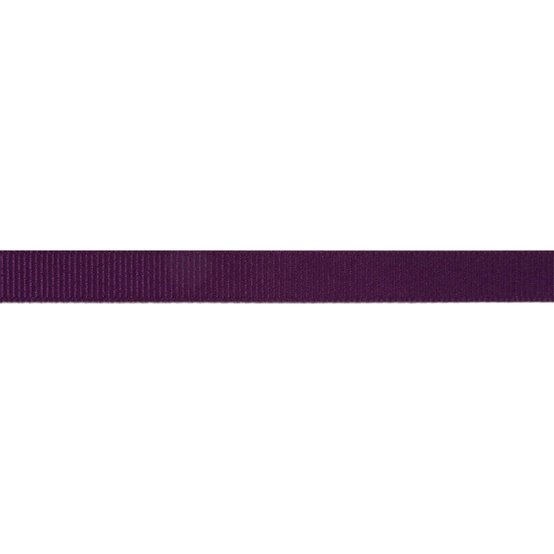 3/8" Textured Grosgrain Ribbon | Plum (285) | 100 Yard Roll