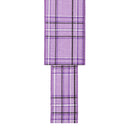 1 1/2" Wired Ribbon | Purple/Spring Plaid | 10 Yard Roll