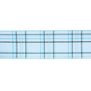 2 1/2" Wired Ribbon | Blue/Spring Plaid | 10 Yard Roll
