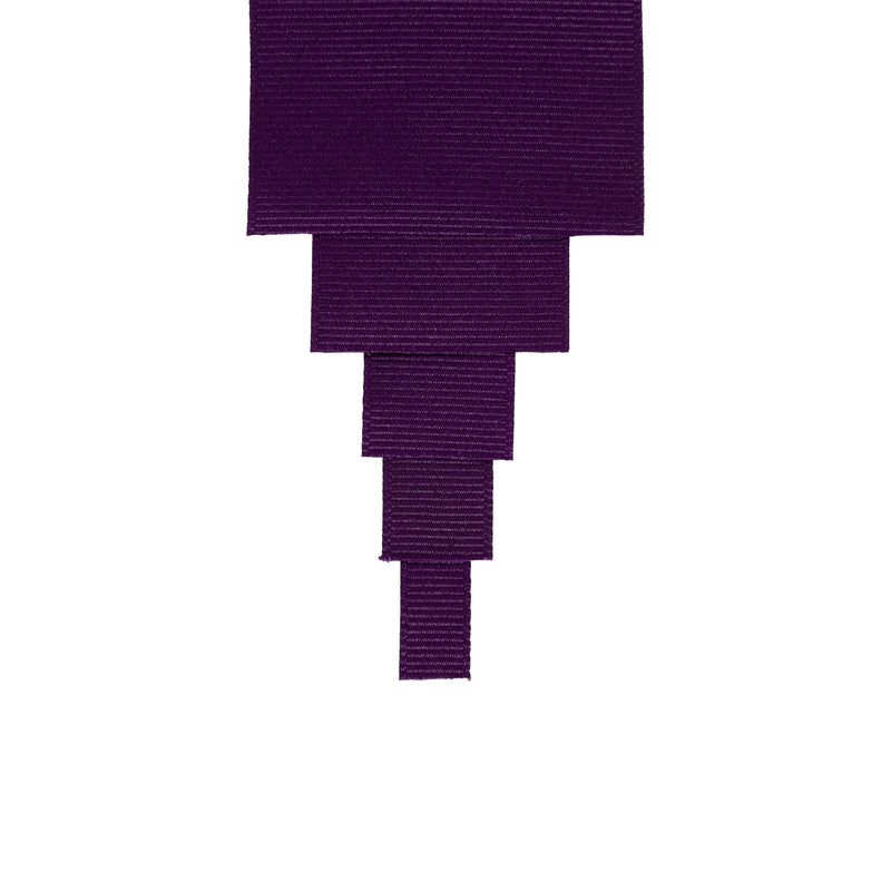 3/8" Textured Grosgrain Ribbon | Plum (285) | 100 Yard Roll