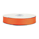 1 1/2" Textured Grosgrain Ribbon | Torrid Orange (750) | 50 Yard Roll