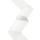 2 1/4" Textured Grosgrain Ribbon | White (029) | 50 Yard Roll
