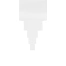 3/8" Textured Grosgrain Ribbon | White (029) | 100 Yard Roll