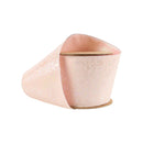 4" Wired Ribbon | Lt Pink Iridescent Scribbles | 10 Yard Roll