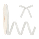 3/8" Double Face Satin Ribbon | Shell Grey (007) | 100 Yard Roll