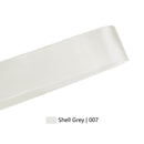 1 1/2" Double Face Satin Ribbon | Shell Grey (007) | 50 Yard Roll