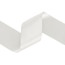 2 1/4" Double Face Satin Ribbon | Shell Grey (007) | 50 Yard Roll