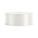 2 1/4" Double Face Satin Ribbon | Shell Grey (007) | 50 Yard Roll