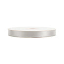 5/8" Double Face Satin Ribbon | Silver (012) |100 Yard Roll