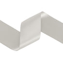 2 1/4" Double Face Satin Ribbon | Silver (012) | 50 Yard Roll