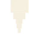 3/8" Double Face Satin Ribbon | Antique White (028) | 100 Yard Roll