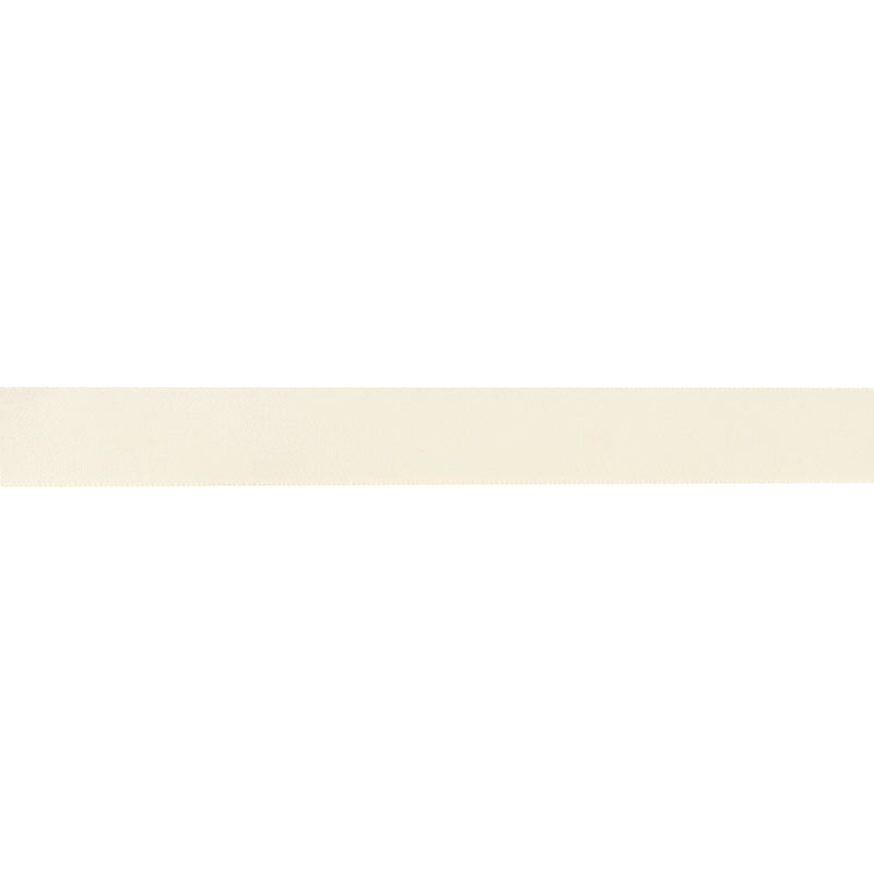 5/8" Double Face Satin Ribbon | Antique White (028) | 100 Yard Roll