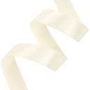 7/8" Double Face Satin Ribbon | Antique White (028) | 100 Yard Roll