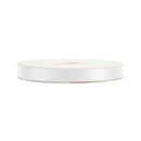 5/8" Double Face Satin Ribbon | White (029) | 25 Yard Roll