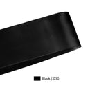 2 1/4" Double Face Satin Ribbon | Black (030) | 50 Yard Roll