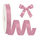 7/8"  Double Face Satin Ribbon | Rosy Mauve (165) | 100 Yard Roll