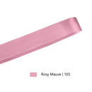 7/8"  Double Face Satin Ribbon | Rosy Mauve (165) | 100 Yard Roll