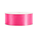 2 1/4" Double Face Satin Ribbon | Shocking Pink (175) | 50 Yard Roll