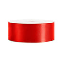 2 1/4" Double Face Satin Ribbon | Red (250) | 50 Yard Roll