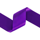 2 1/4" Double Face Satin Ribbon | Plum (285) | 50 Yard Roll