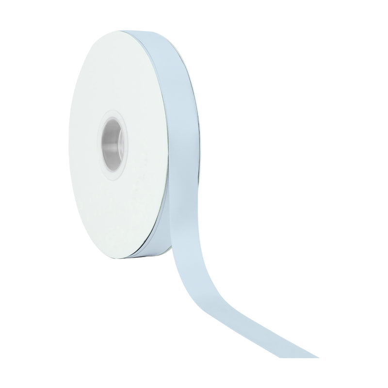 7/8" Double Face Satin Ribbon | Lt Blue (305) | 100 Yard Roll