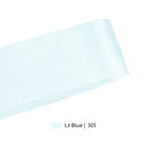 2 1/4" Double Face Satin Ribbon | Lt Blue (305) | 50 Yard Roll