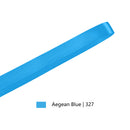 5/8" Double Face Satin Ribbon | Aegean Blue (327) | 100 Yard Roll
