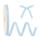 3/8" Double Face Satin Ribbon | French Blue (332) | 100 Yard Roll