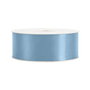 2 1/4"  Double Face Satin Ribbon | Antique Blue (338) | 50 Yard Roll