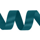 7/8" Double Face Satin Ribbon | Teal (347) | 100 Yard Roll