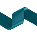 2 1/4"  Double Face Satin Ribbon | Teal (347) | 50 Yard Roll