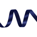3/8" Double Face Satin Ribbon | Navy (370) | 100 Yard Roll