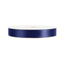 7/8" Double Face Satin Ribbon | Navy (370) | 100 Yard Roll