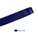 1" Double Face Satin Ribbon | Navy (370) | 100 Yard Roll