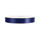 1" Double Face Satin Ribbon | Navy (370) | 100 Yard Roll