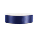1 1/2" Double Face Satin Ribbon | Navy (370) | 50 Yard Roll