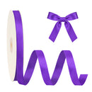 5/8" Double Face Satin Ribbon | Purple (465) | 100 Yard Roll