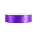 1 1/2" Double Face Satin Ribbon | Purple (465) | 50 Yard Roll
