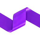 2 1/4" Double Face Satin Ribbon | Purple (465) | 50 Yard Roll