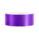 2 1/4" Double Face Satin Ribbon | Purple (465) | 50 Yard Roll