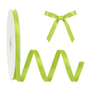 3/8" Double Face Satin Ribbon | Apple Green (550) | 100 Yard Roll