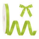 5/8" Double Face Satin Ribbon | Apple Green (550) | 100 Yard Roll