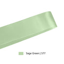1 1/2" Double Face Satin Ribbon | Sage Green (577) | 50 Yard Roll