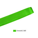 7/8" Double Face Satin Ribbon | Emerald (580) | 100 Yard Roll