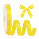 7/8" Double Face Satin Ribbon | Maize (650) | 100 Yard Roll