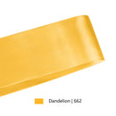 2 1/4"  Double Face Satin Ribbon | Dandelion (662) | 50 Yard Roll