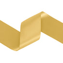 2 1/4" Double Face Satin Ribbon | Old Gold (690) | 50 Yard Roll