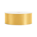 2 1/4" Double Face Satin Ribbon | Old Gold (690) | 50 Yard Roll